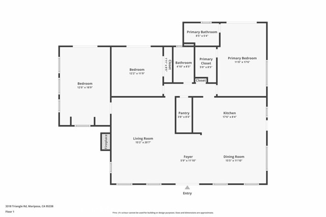 Detail Gallery Image 49 of 49 For 3318 Triangle Rd, Mariposa,  CA 95338 - 3 Beds | 2 Baths