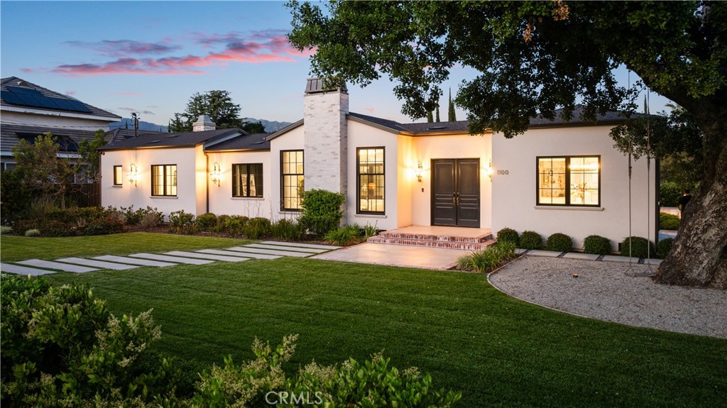 This meticulously refurbished architectural masterpiece boasts luxury and sophistication at every corner. Nestled in the heart of Arcadia ,the custom masterpiece features 5 bedrooms, 6 baths, a den, a theater room, a game room, and a gym room with nearly 7,370 square ft of living space on an over 16,100 square ft lot. As you step inside, you will be greeted by soaring ceilings, White Oak hardwood floors, rare marble tile floors, Lincoln double pane windows. The heart of the home is a gorgeous open-air courtyard which is a perfect place to entertain guests or enjoy a quiet night in. As you enter through the stunning front entrance, you are greeted with a gorgeous foyer. The family room and living room feature high ceiling and electric fireplace. The expansive chef's kitchen features modern walnut cabinets ,elegant marble countertops and island, and generous storage space and top-of-the-line appliances including Thermador smart refrigerator and Lacanche range/oven. Separate Full Sized Wok Kitchen behind main kitchen. Large master room features a sitting retreat, electric fireplace, luxurious Master Bath with walk-in shower and soaking bathtub. Award winning Arcadia School District and close to shopping and restaurants!