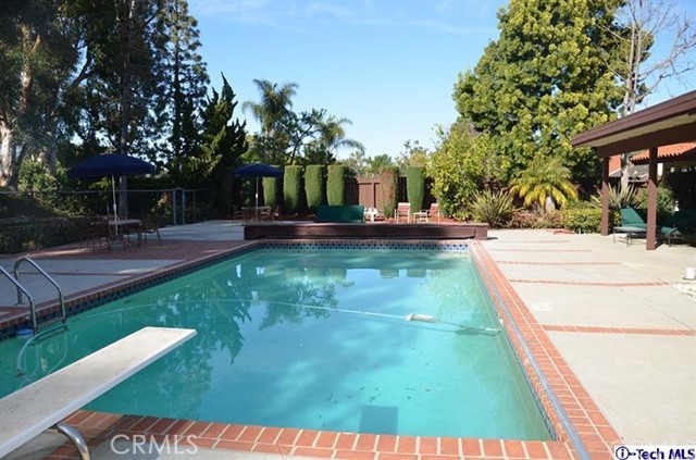 Sparkling lap pool