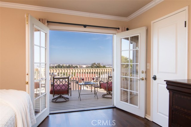 French doors in Master bedroom leading to your private deck and VIEWS!