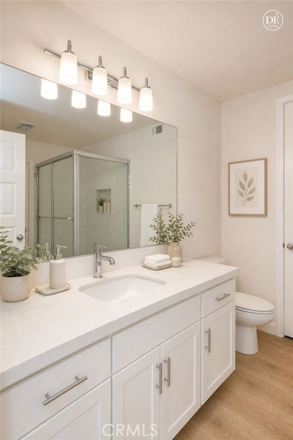 Guest Suite Bath - Virtually Enhanced