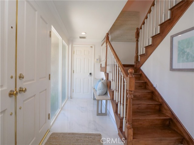 Foyer stairs