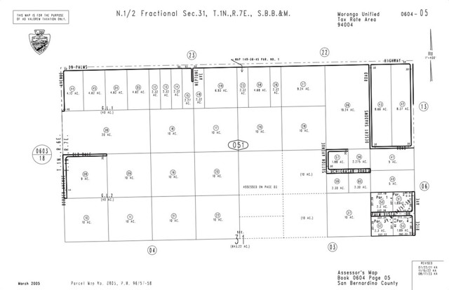 Detail Gallery Image 2 of 2 For 63251 Chickasaw Rd, Joshua Tree,  CA 92252 - – Beds | – Baths