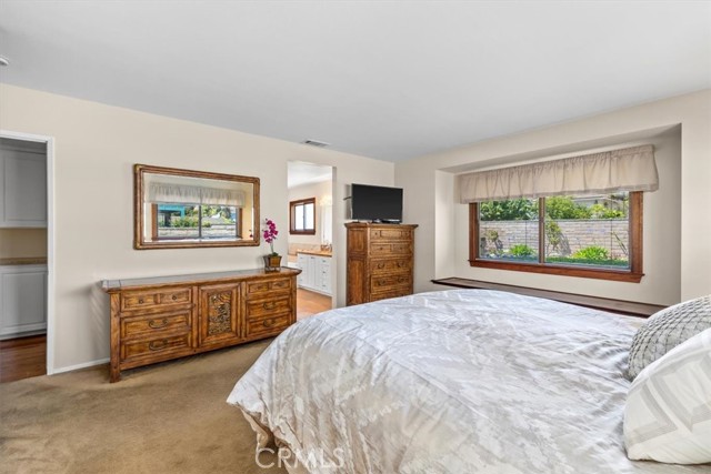 Primary bedroom with ensuite