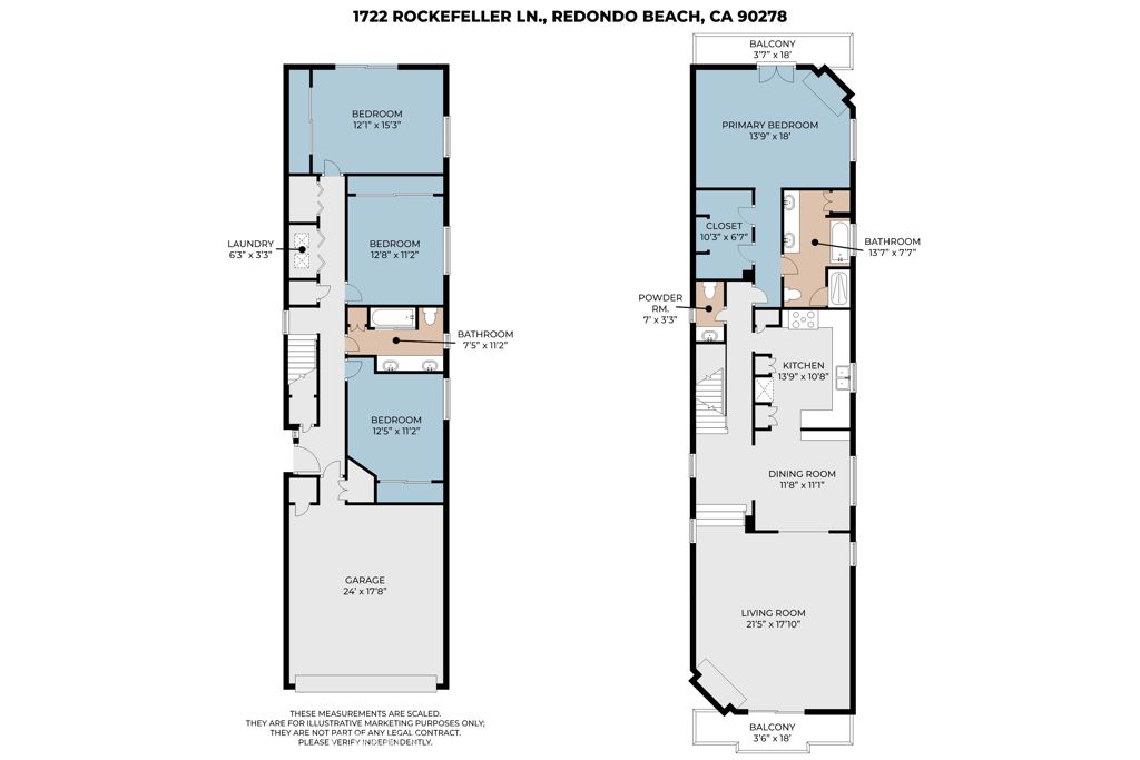 1722 Rockefeller Lane, Redondo Beach, CA 90278
