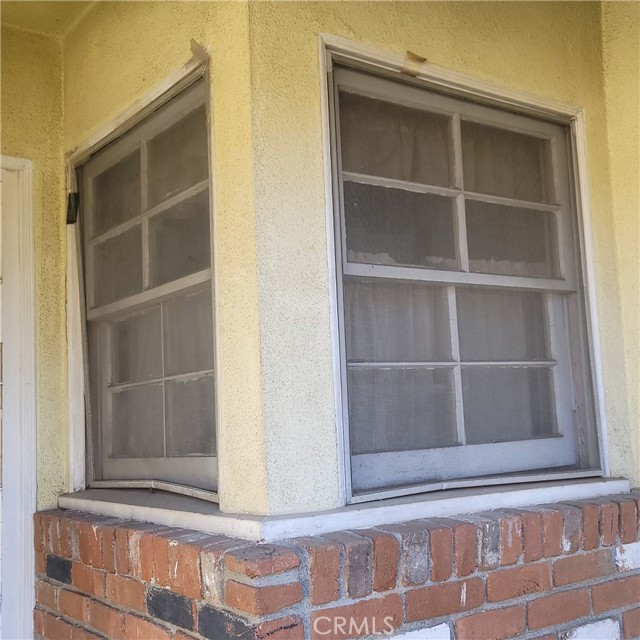 Corner windows add charm to this home.