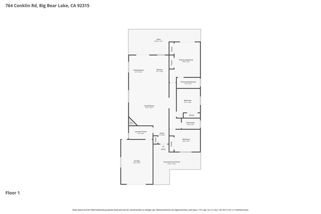 Detail Gallery Image 27 of 27 For 764 Conklin, Big Bear Lake,  CA 92315 - 3 Beds | 2 Baths