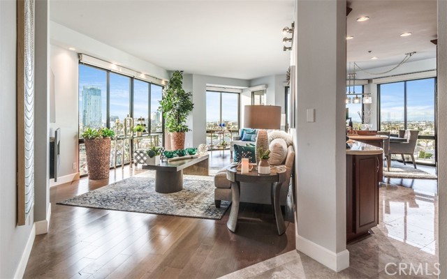 Panoramic of living kitchen