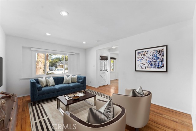 Virtually Staged living room! great space!