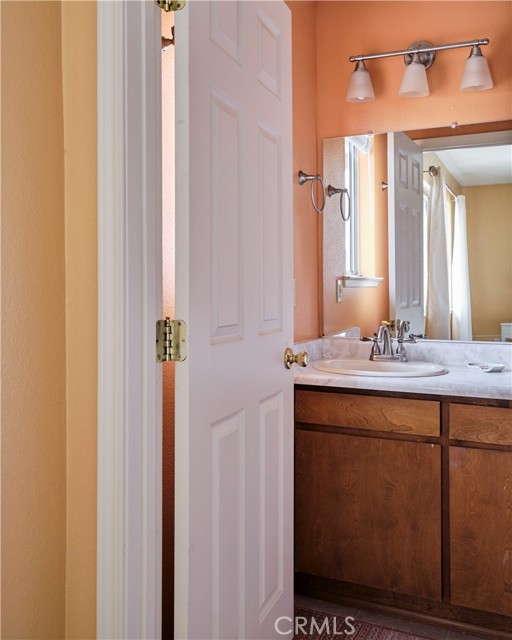 Master bath from master bedroom with shower