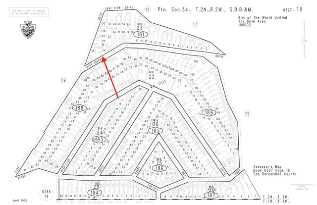 Detail Gallery Image 5 of 5 For 24 Lot 24 Conway Dr, Arrowbear,  CA 92382 - – Beds | – Baths