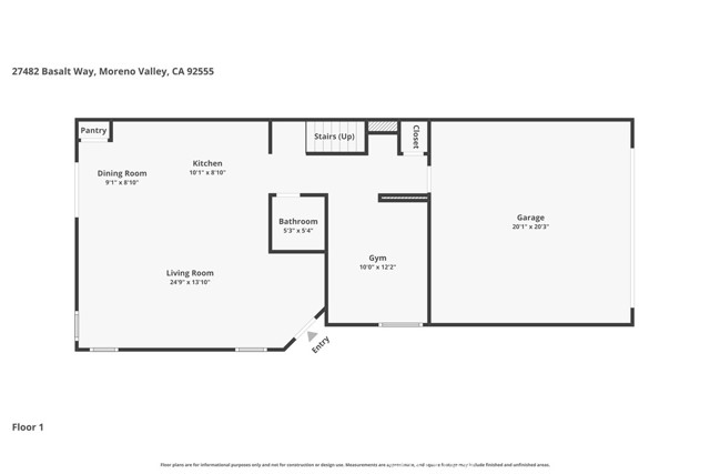 Detail Gallery Image 46 of 54 For 27482 Basalt, Moreno Valley,  CA 92555 - 4 Beds | 2/1 Baths