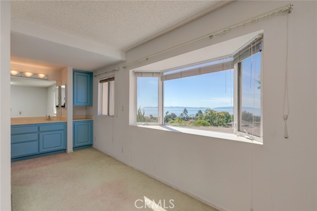 Master bedroom Views from bay window