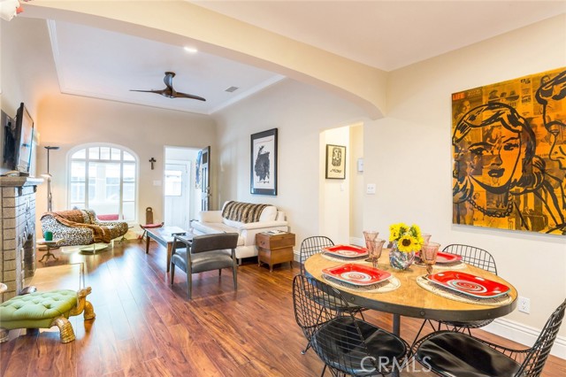 Open Floor Plan Living and Dining room