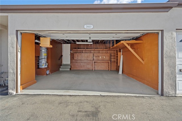 2-car garage with plenty of storage space