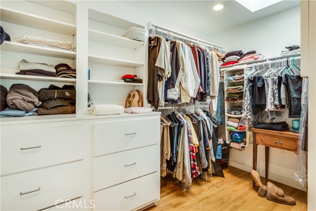 Large walk-in closet (additional closets in master also)