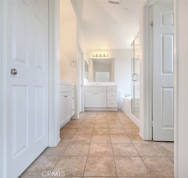 separated dual vanities