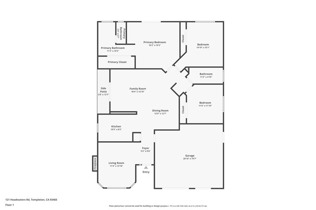 Detail Gallery Image 38 of 38 For 121 Headwaters Rd, Templeton,  CA 93465 - 3 Beds | 2 Baths