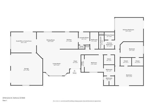 Detail Gallery Image 5 of 47 For 45792 Sutton Dr, Oakhurst,  CA 93644 - 4 Beds | 3 Baths