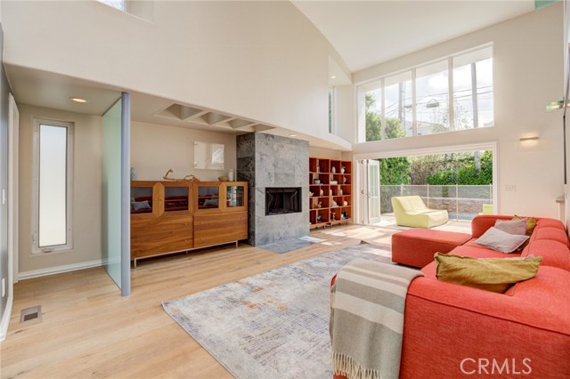 Living Room with Fireplace