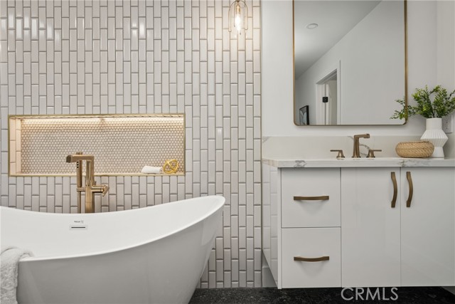 Main level primary bathroom