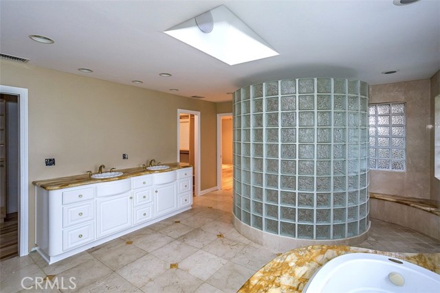 Master bathroom