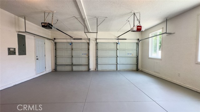 TWO CAR GARAGE, EPOXY FLOOR PAINT