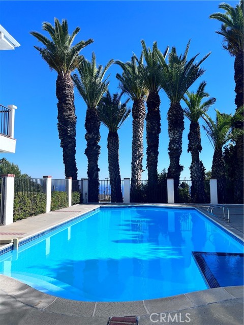 Again, this not an aerial photo, it is from the second level backyard to this refreshing, ocean view pool.
