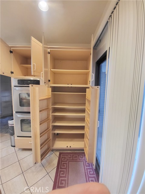 Pantry Cabinets Next To Double Oven--Storage Galore!!