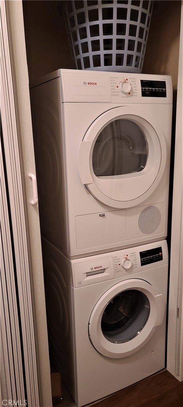 Washer and dryer are included!