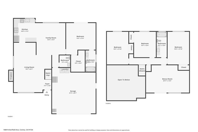 Detail Gallery Image 23 of 23 For 1069 N Darfield Ave, Covina,  CA 91724 - 4 Beds | 2/1 Baths