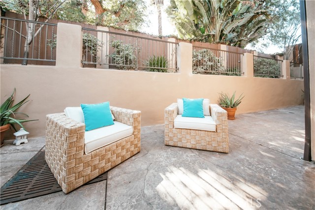 Quiet Backyard Patio