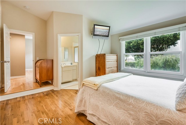 Bright main level bedroom & bath