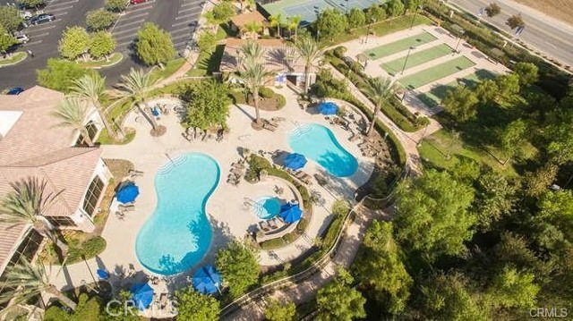 Aerial view of Solera Diamond Valley clubhouse and surrounding.