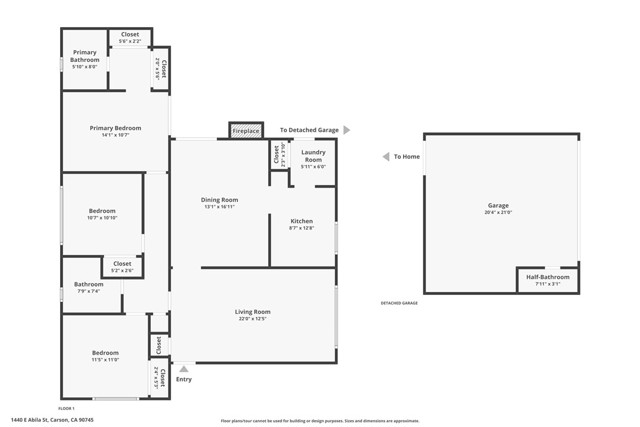Detail Gallery Image 38 of 38 For 1440 E Abila St, Carson,  CA 90745 - 3 Beds | 2 Baths