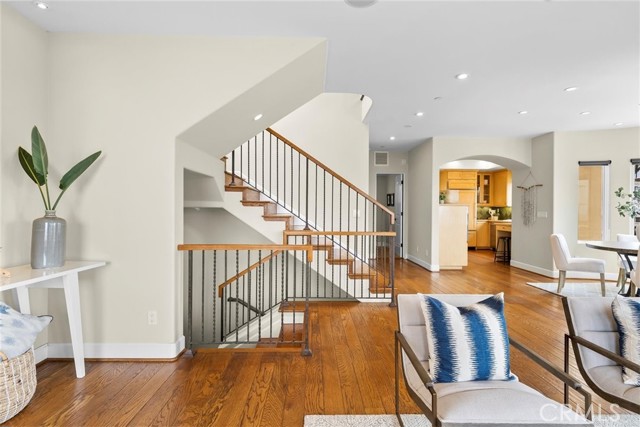 View to the kitchen from the living room