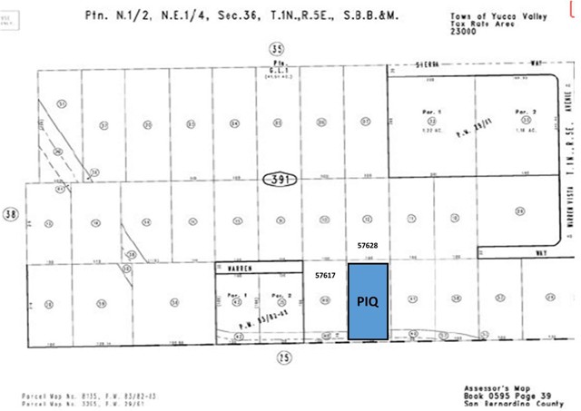 Detail Gallery Image 1 of 3 For 57631 Warren Way, Yucca Valley,  CA 92284 - – Beds | – Baths