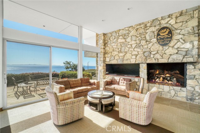 Club house with views.