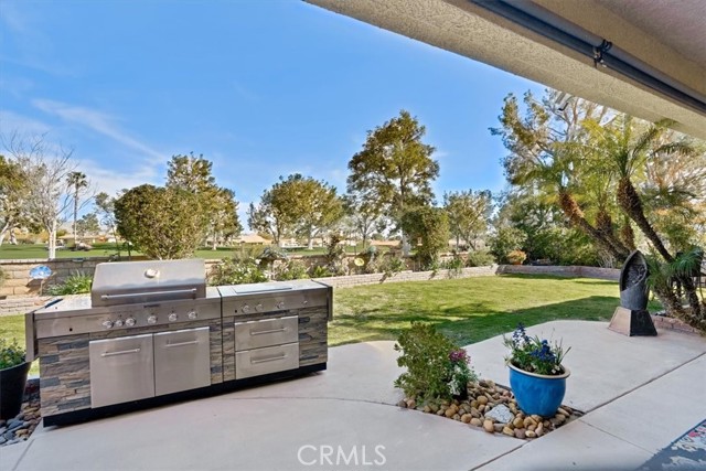 Amazing Double Fairway View From the Covered Patio Off The Living Room.