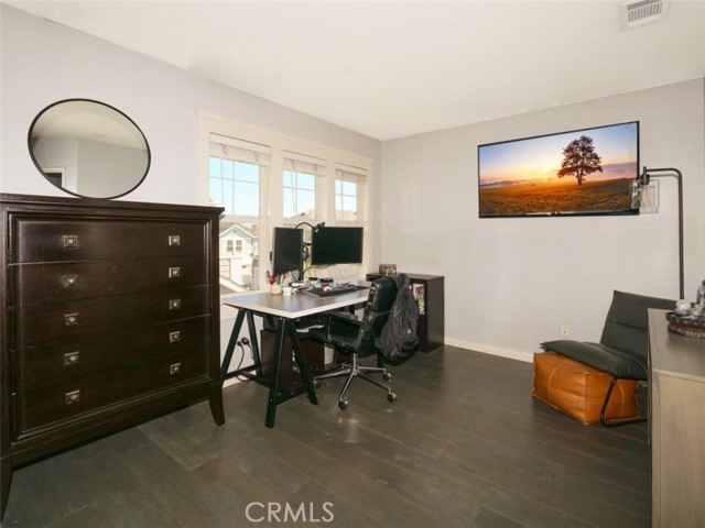 Other side of master bedroom allows for office or sitting area