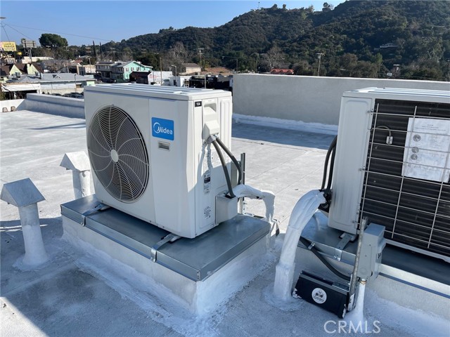 Separate HVAC systems for each unit