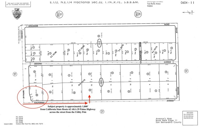 Detail Gallery Image 3 of 5 For 0 California Ave, Joshua Tree,  CA 92252 - – Beds | – Baths
