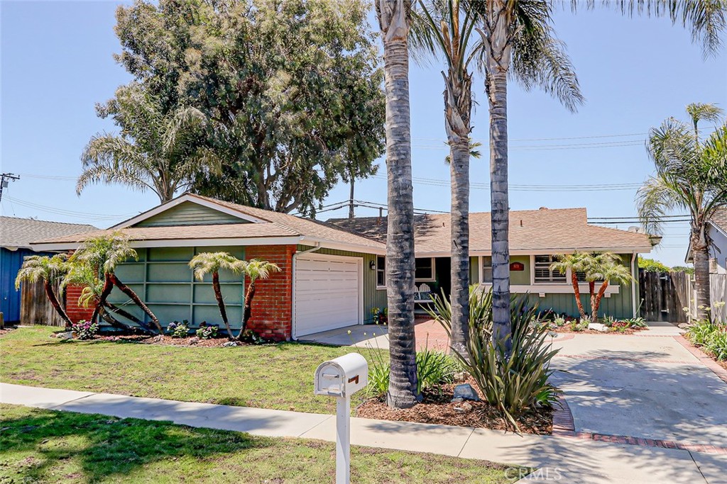 Buyer Agent Commission is 2.5%. Welcome home to the charming community of Rancho Palos Verdes. This updated single level Ranch style home is outfitted with all the features you’re looking for in your next California dream home. The gourmet kitchen with granite counters, top of the line stainless steel appliances, and an abundance of cabinets for storing all of your kitchen gear is ideally situated next to the dining area for that open living feel. A beautiful dual sided fireplace that separates the dining room and living room with built-in entertainment center, crown molding, recessed lighting, and slider to backyard. The outdoor space is a dream with a pergola covered patio and two levels of grassy yard space surrounded by lush landscaping - perfect for indoor/outdoor entertaining. The four bedrooms include a primary suite with en suite primary bathroom featuring a double sink vanity, and separate shower & tub. This exceptional home is tastefully designed and ready for your Summer in the South Bay.