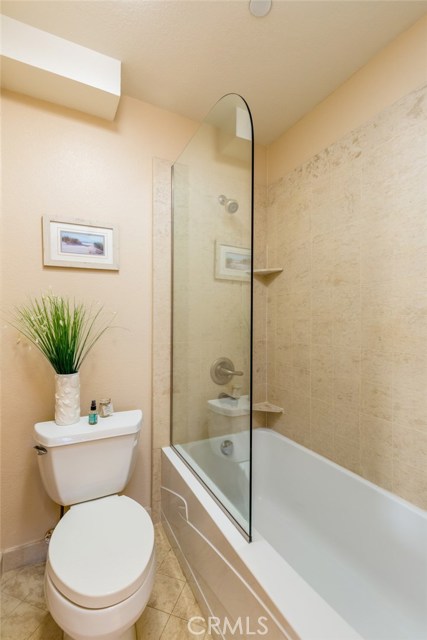 Guest Bath with European Shower Door