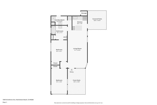 Detail Gallery Image 39 of 39 For 1940 N Ardmore, Manhattan Beach,  CA 90266 - 2 Beds | 1 Baths