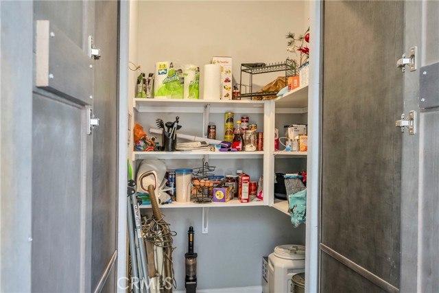 Lots of storage in the pantry