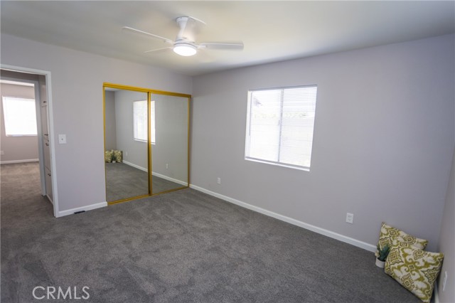 Bedroom #5, new ceiling fan