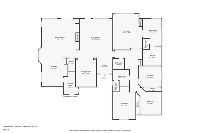 Detail Gallery Image 47 of 47 For 5864 Jeffries Ranch Rd, Oceanside,  CA 92057 - 4 Beds | 2/1 Baths