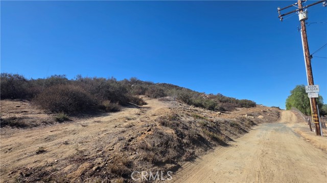 Trail up to views on property
