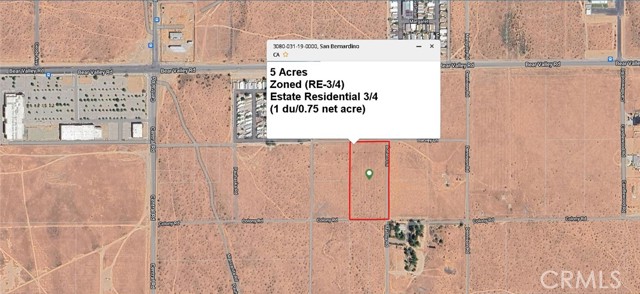 0 Bonato Lane, Apple Valley, California 92308, ,Land,For Sale,0 Bonato Lane,CRHD23159578